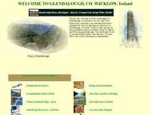 Tablet Screenshot of glendalough.connect.ie